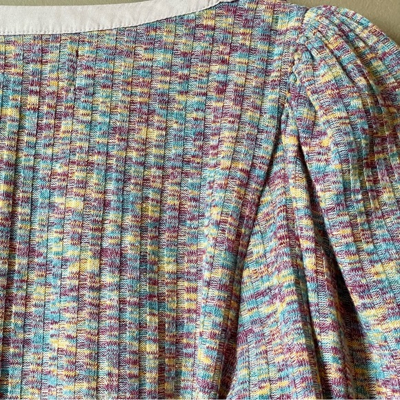 Anthropologie Long Puff Sleeve Scoop Neck Size Small - Picture 8 of 15